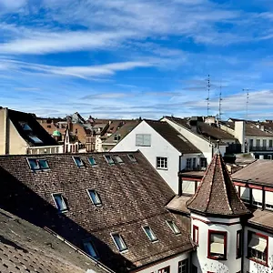 Center Rooftop Balcony-studio At Town Hall Apartment Basel